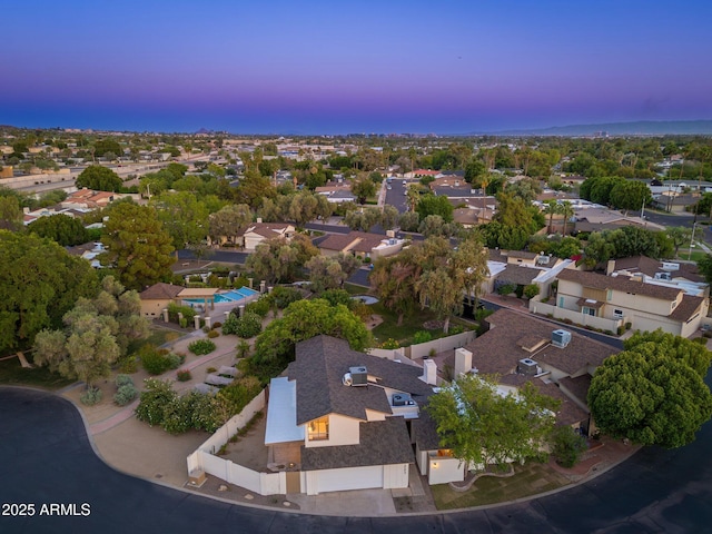 7223 N 14th St, Phoenix, AZ 85020 - aerial perspective of suburban area