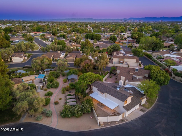 7223 N 14th St, Phoenix, AZ 85020 - aerial perspective of suburban area