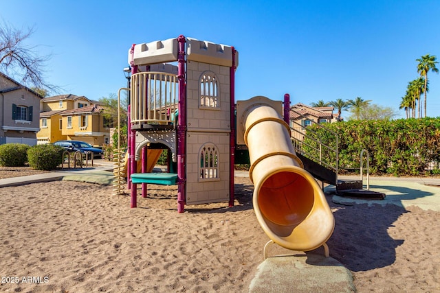 view of communal playground