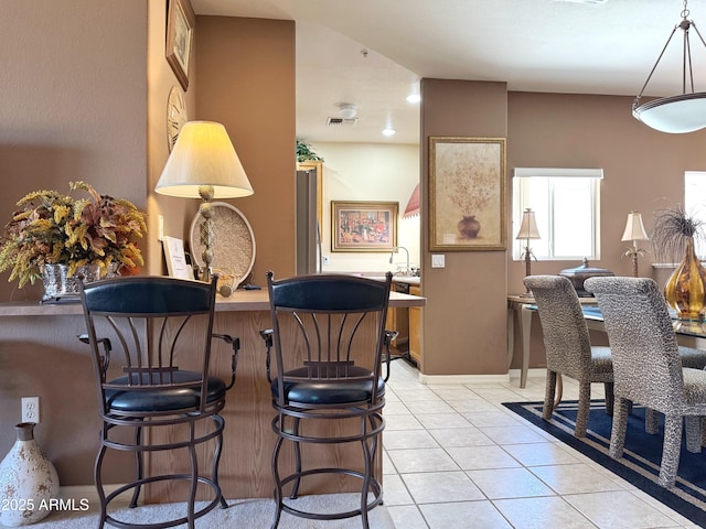 6535 E Superstition Springs Blvd Unit 217, Mesa, AZ 85206 - dining area featuring light tile patterned flooring