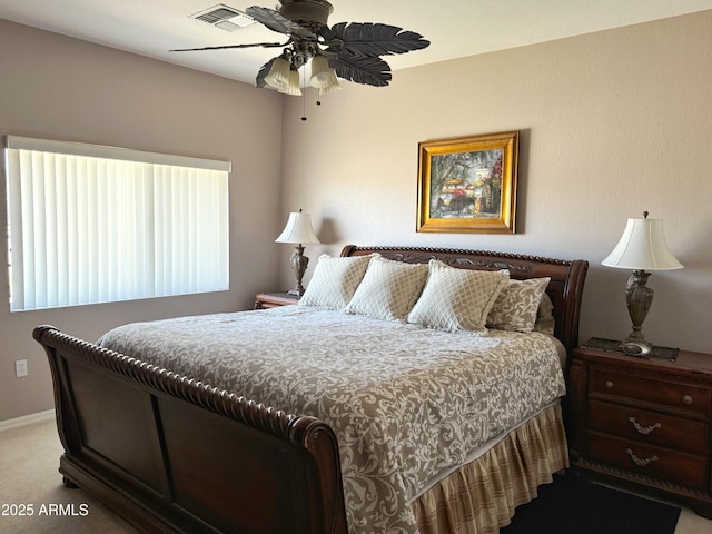 6535 E Superstition Springs Blvd Unit 217, Mesa, AZ 85206 - bedroom featuring carpet, ceiling fan, and baseboards
