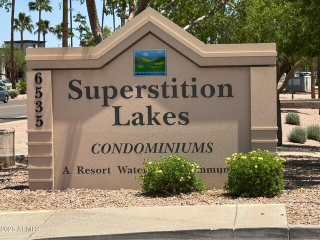 6535 E Superstition Springs Blvd Unit 217, Mesa, AZ 85206 - view of community / neighborhood sign