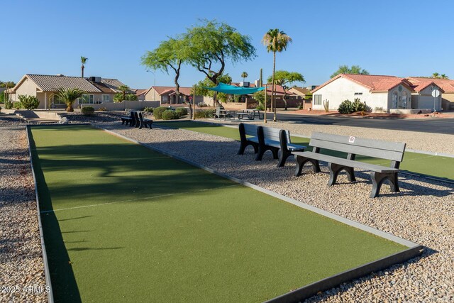 6831 S Coral Gable Dr, Chandler, AZ 85249 - surrounding community featuring a game area and a residential view