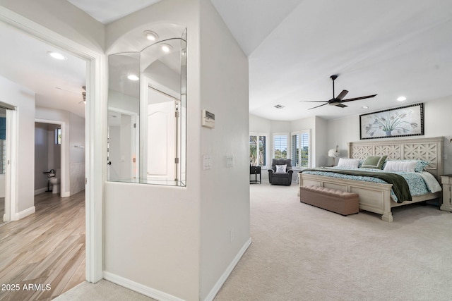 3665 S Jojoba Way, Chandler, AZ 85248 - bedroom featuring baseboards and recessed lighting