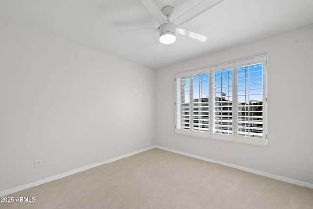 3665 S Jojoba Way, Chandler, AZ 85248 - unfurnished room featuring carpet flooring, baseboards, and ceiling fan