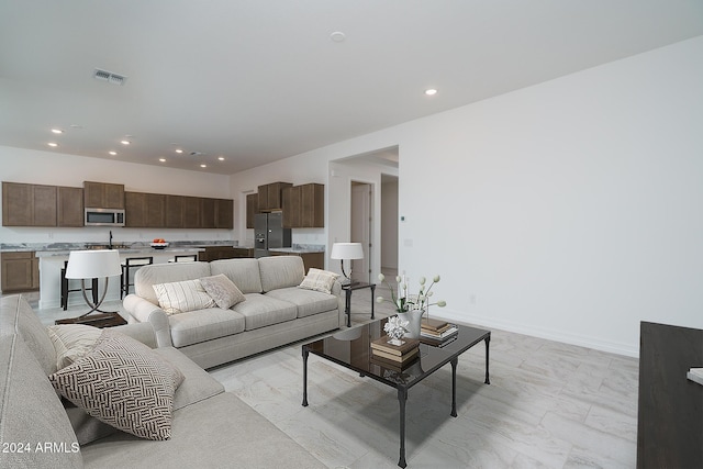 view of living room