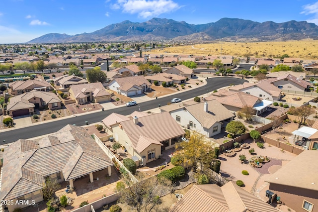 2675 Tarina Way, Sierra Vista, AZ 85650 - aerial perspective of suburban area featuring a mountain backdrop