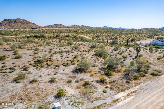 property view of mountains featuring a desert view