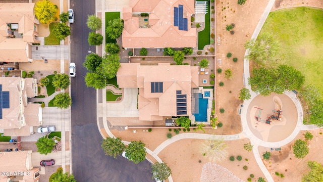 bird's eye view