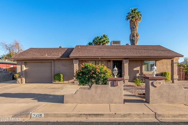 2419 E Billings St, Mesa, AZ 85213 - single story home featuring stucco siding, an attached garage, and driveway