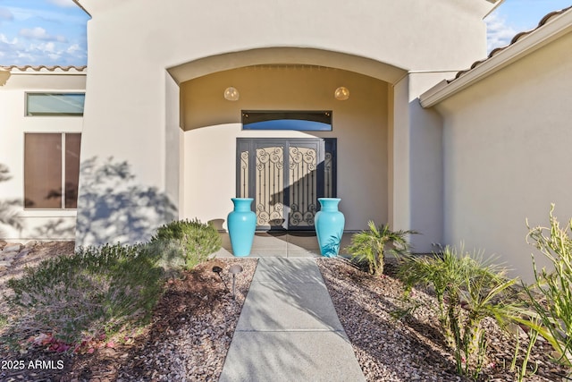 10417 N 180th Dr, Waddell, AZ 85355 - entrance to property featuring stucco siding