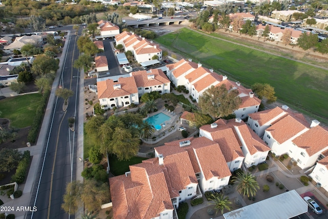 10401 N 52nd St Unit 210, Paradise Valley, AZ 85253 - aerial view with a residential view