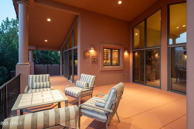 view of patio / terrace with outdoor dining space