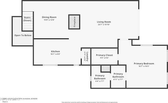 7800 E Lincoln Dr Unit 2029, Scottsdale, AZ 85250 - floor plan / room layout