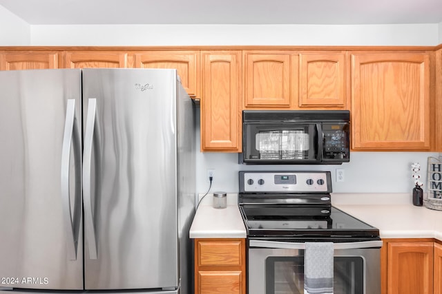 kitchen featuring stainless steel appliances