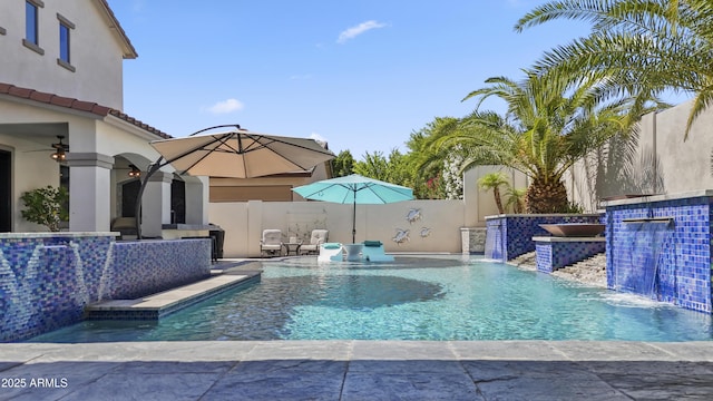 2985 N Point Ridge Rd, Buckeye, AZ 85396 - view of swimming pool with a patio area