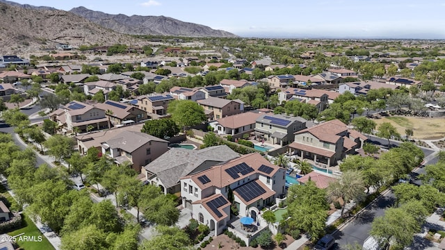 2985 N Point Ridge Rd, Buckeye, AZ 85396 - aerial view of residential area with mountains