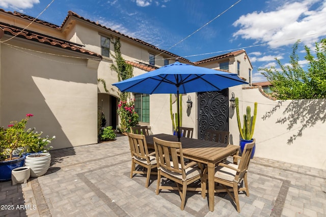 2985 N Point Ridge Rd, Buckeye, AZ 85396 - view of patio featuring outdoor dining area