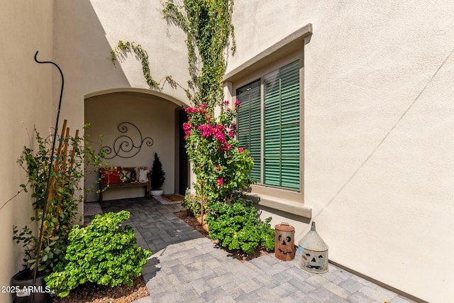 2985 N Point Ridge Rd, Buckeye, AZ 85396 - view of exterior entry featuring stucco siding