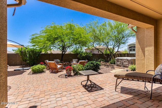 view of patio