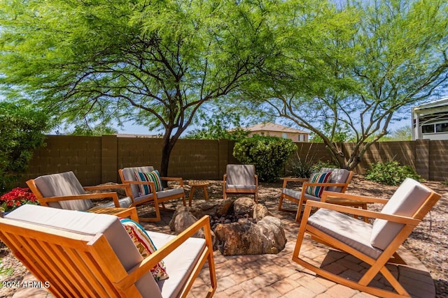 view of patio