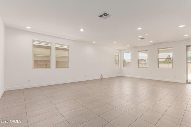 19434 S 212th Pl, Queen Creek, AZ 85142 - spare room featuring light tile patterned flooring and recessed lighting