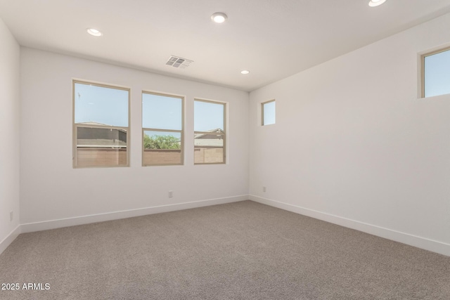 19434 S 212th Pl, Queen Creek, AZ 85142 - empty room with light carpet and recessed lighting