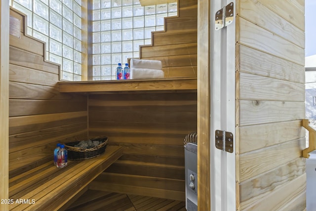 view of sauna / steam room