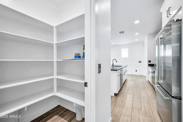 pantry with sink