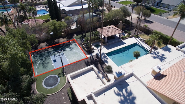 10365 E Paradise Dr, Scottsdale, AZ 85260 - drone / aerial view