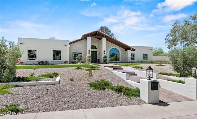 10755 E Cholla Ln, Scottsdale, AZ 85259 - view of front of house featuring stucco siding