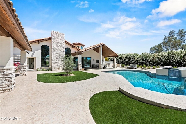 10755 E Cholla Ln, Scottsdale, AZ 85259 - view of pool featuring a patio