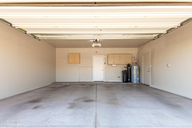 7520 S Jentilly Ln, Tempe, AZ 85283 - garage with water heater and a garage door opener