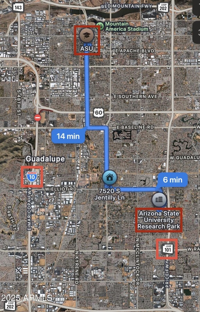 7520 S Jentilly Ln, Tempe, AZ 85283 - map