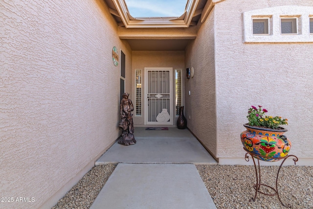 view of entrance to property