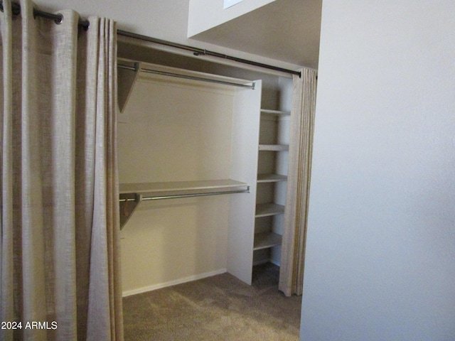 view of closet