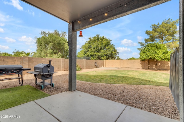 1405 S Honeysuckle Cir, Gilbert, AZ 85296 - view of patio with area for grilling
