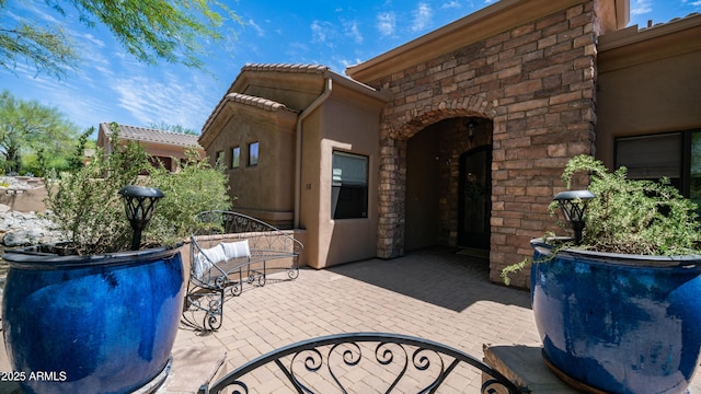 7130 E Saddleback St Unit 58, Mesa, AZ 85207 - view of patio / terrace
