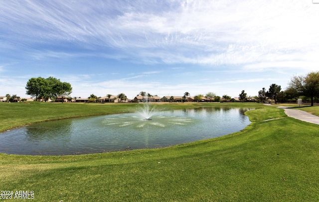 property view of water