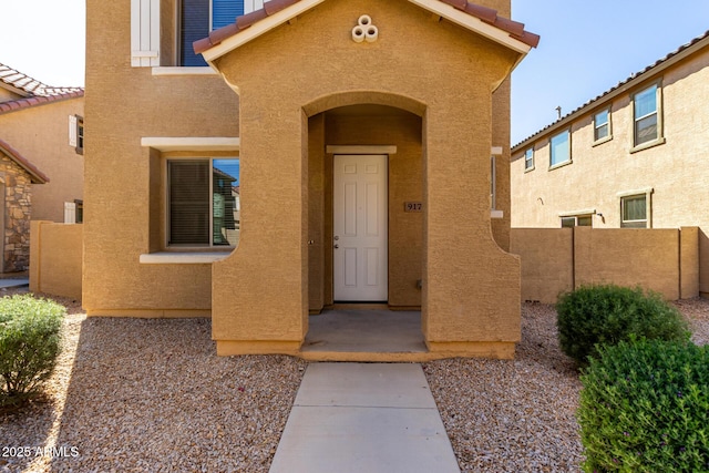 917 E Agua Fria Ln, Avondale, AZ 85323 - entrance to property featuring stucco siding