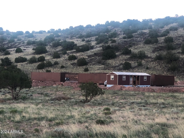 bird's eye view featuring a rural view