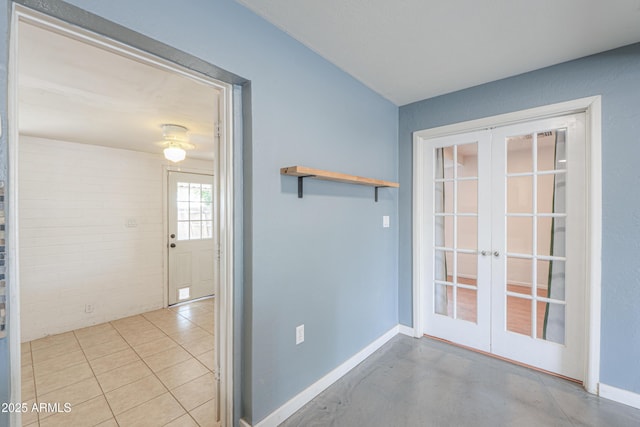 512 N Ironwood, Mesa, AZ 85201 - spare room with french doors and baseboards