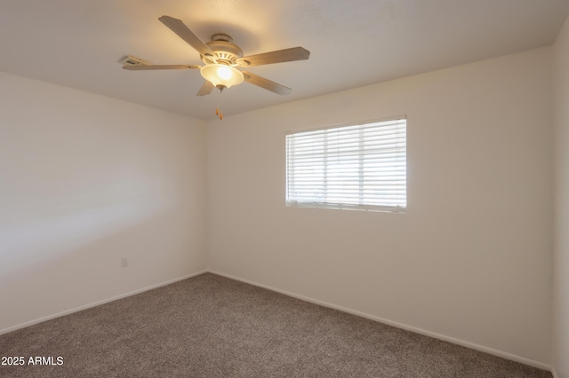 512 N Ironwood, Mesa, AZ 85201 - carpeted empty room with a ceiling fan and baseboards