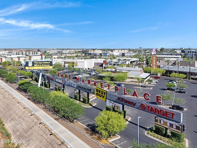 1231 E Sunburst Ln, Tempe, AZ 85284 - aerial view of a commercial area