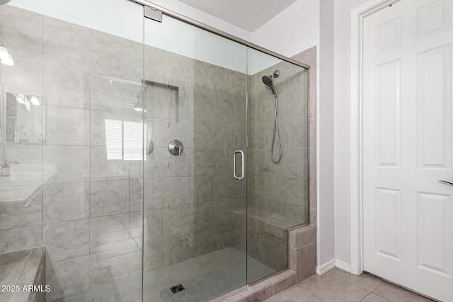 7910 S 33rd Ln, Laveen, AZ 85339 - full bathroom with a shower stall and tile patterned flooring