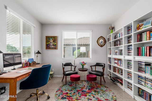 7910 S 33rd Ln, Laveen, AZ 85339 - home office featuring light tile patterned floors