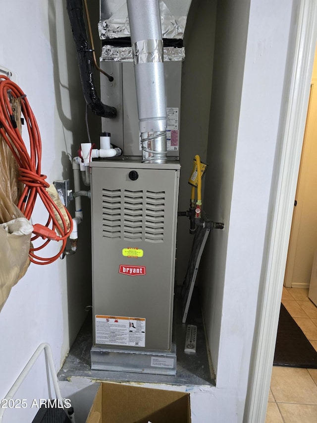 view of utility room