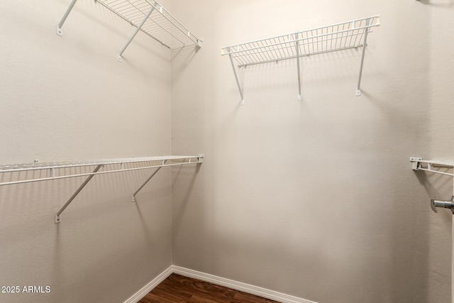 14250 W Wigwam Blvd Unit 812, Litchfield Park, AZ 85340 - walk in closet featuring dark wood-type flooring