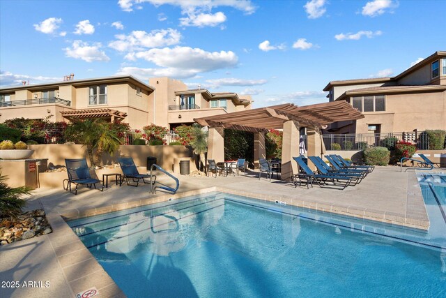 19777 N 76th St N Unit 2243, Scottsdale, AZ 85255 - community pool featuring a pergola and a patio