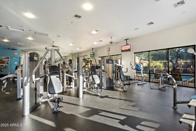 19777 N 76th St N Unit 2243, Scottsdale, AZ 85255 - gym with recessed lighting